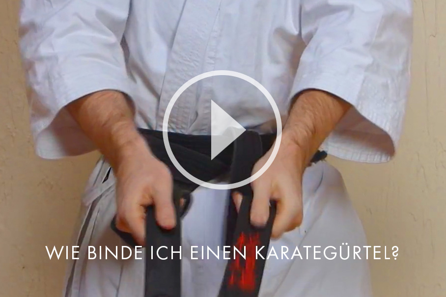 Kensho Karate Gurtbinden